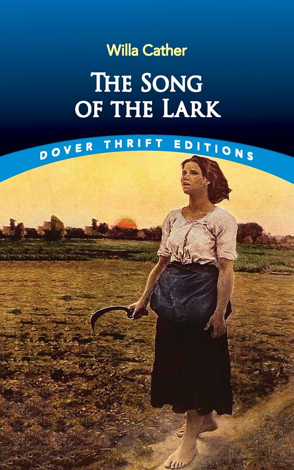 Song of the Lark classic novel about rural Nebraska book cover.